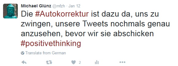 Tweet @mfzh vom 12. Januar 2017